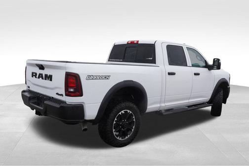Bright White Clearcoat 2026 RAM 2500 Warlock Crew Cab 4x4 6'4' Box