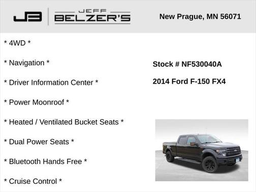 2014 Ford F-150 FX4