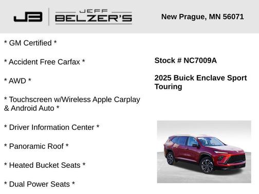2025 Buick Enclave Sport Touring