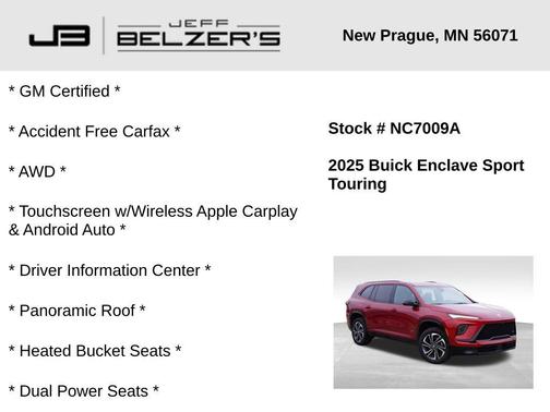 2025 Buick Enclave Sport Touring