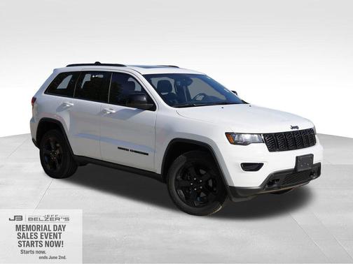 Bright White Clearcoat 2020 Jeep Grand Cherokee Upland