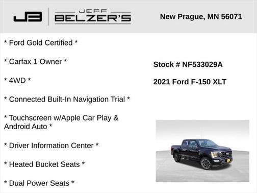 2021 Ford F-150 XLT