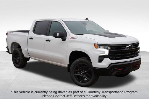 Summit White 2026 Chevrolet Silverado 1500 LT Trail Boss