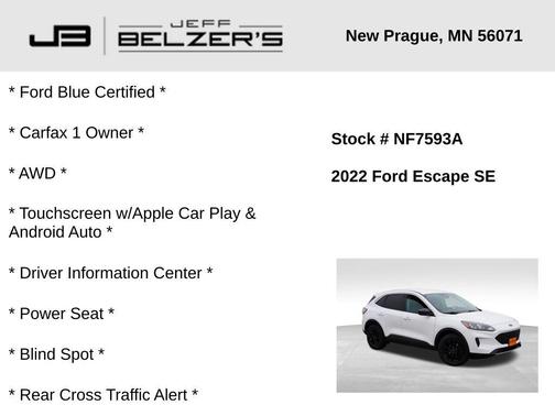 2022 Ford Escape SE