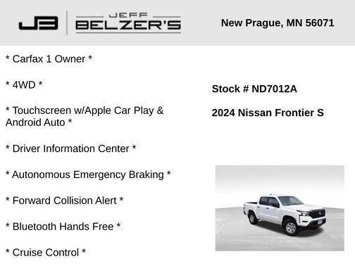 2024 Nissan Frontier S