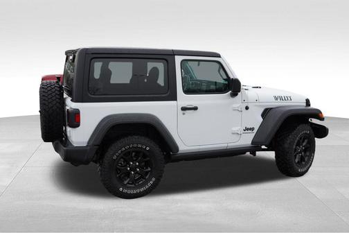 Bright White Clearcoat 2023 Jeep Wrangler Willys