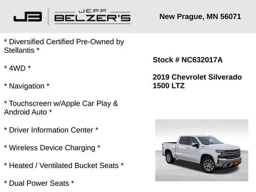 2019 Chevrolet Silverado 1500 LTZ