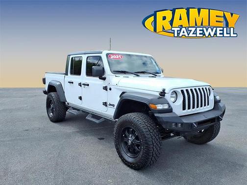 Bright White Clearcoat 2021 Jeep Gladiator Sport