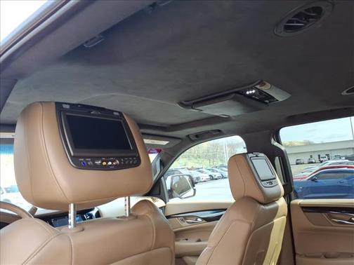 White 2018 Cadillac Escalade Platinum