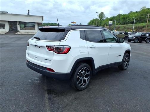 Bright White Clearcoat 2025 Jeep Compass Limited