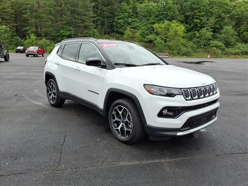 Bright White Clearcoat 2025 Jeep Compass Limited
