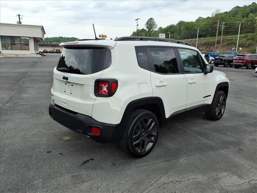 Alpine White Clearcoat 2021 Jeep Renegade 80th Anniversary