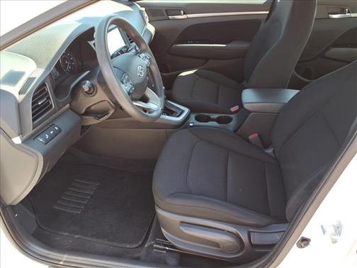 Quartz White Pearl 2019 Hyundai ELANTRA SEL