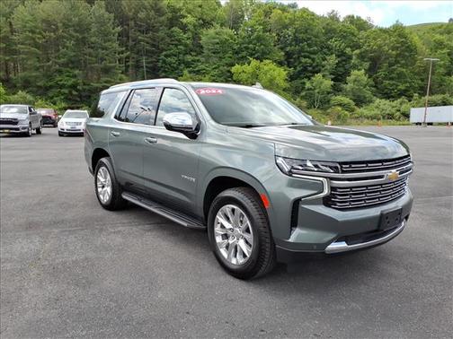 Silver Sage Metallic 2024 Chevrolet Tahoe Premier