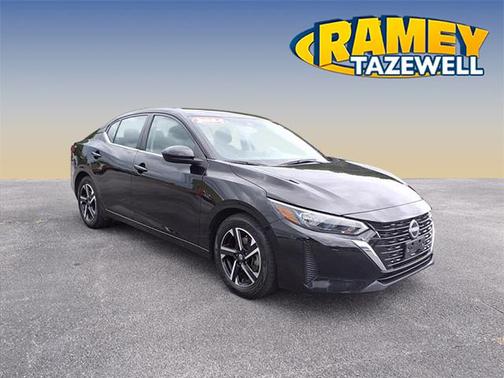 Super Black 2024 Nissan Sentra SV