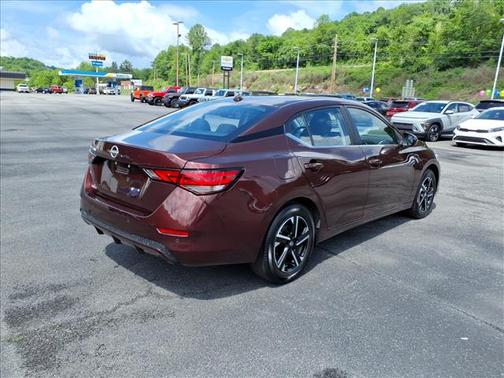 Rosewood Metallic 2025 Nissan Sentra SV