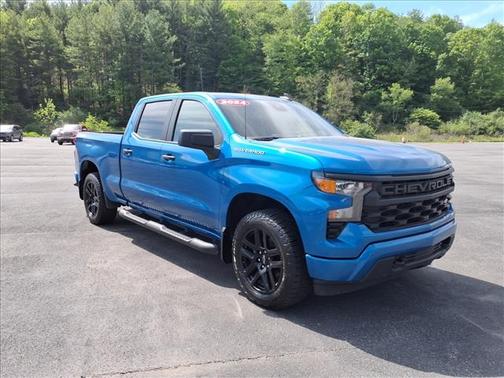 Blue 2024 Chevrolet Silverado 1500 Custom