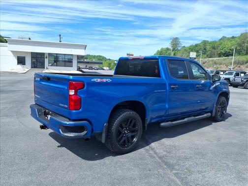 Blue 2024 Chevrolet Silverado 1500 Custom