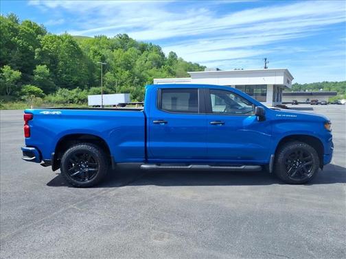 Blue 2024 Chevrolet Silverado 1500 Custom