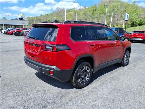 Red Hot Pearlcoat 2026 Jeep Cherokee Limited
