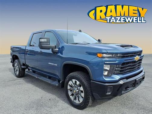 Lakeshore Blue Metallic 2024 Chevrolet Silverado 2500 Custom