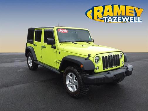 2016 Jeep Wrangler Unlimited Sport