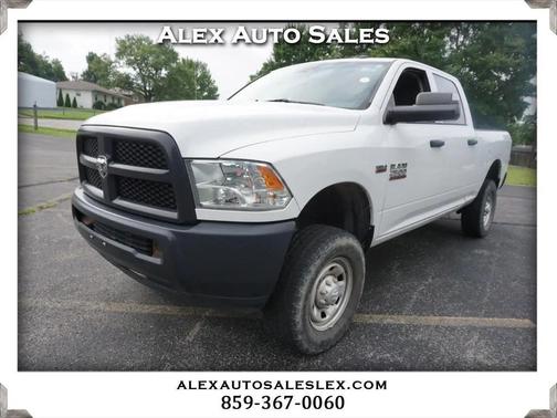 Bright White Clearcoat 2017 RAM 2500 Tradesman Crew Cab 4x4 6'4' Box