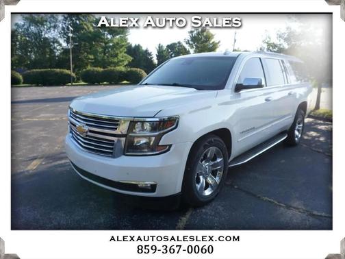 White 2017 Chevrolet Suburban Premier