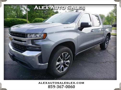 Gray 2020 Chevrolet Silverado 1500 LT