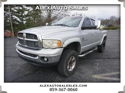 Bright Silver Metallic Clearcoat 2004 Dodge Ram 2500 SLT Quad Cab