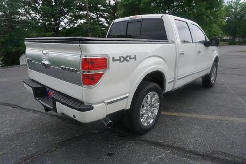 White Platinum Metallic Tri-Coat 2012 Ford F-150 Platinum