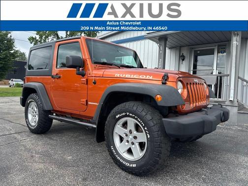 Mango Tango 2011 Jeep Wrangler Rubicon