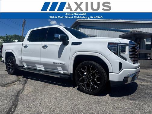 Summit White 2024 GMC Sierra 1500 Denali