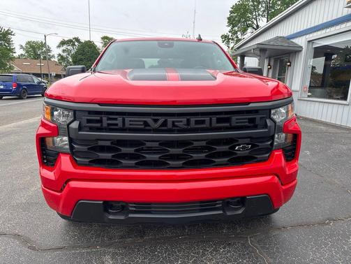 Red Hot 2023 Chevrolet Silverado 1500 Custom