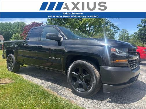 Black 2017 Chevrolet Silverado 1500 WT