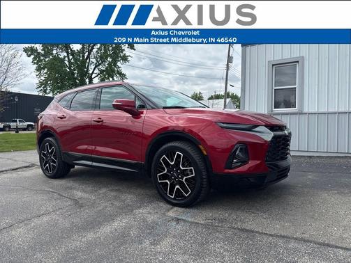 Cherry Red Tintcoat 2021 Chevrolet Blazer RS