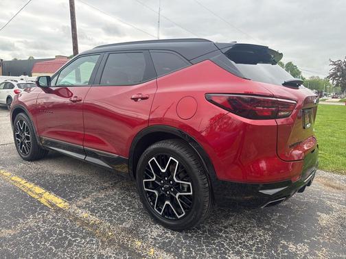 Cherry Red Tintcoat 2021 Chevrolet Blazer RS