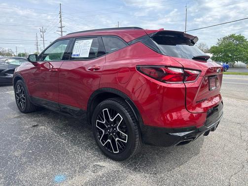 Cherry Red Tintcoat 2021 Chevrolet Blazer RS