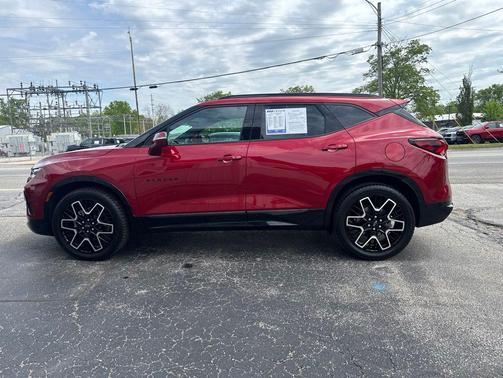 Cherry Red Tintcoat 2021 Chevrolet Blazer RS