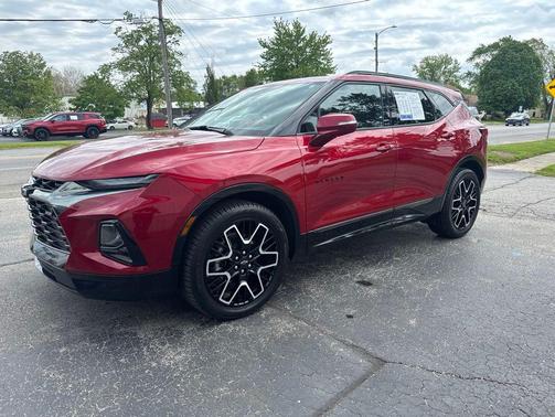 Cherry Red Tintcoat 2021 Chevrolet Blazer RS