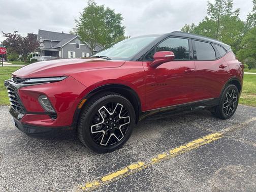 Cherry Red Tintcoat 2021 Chevrolet Blazer RS