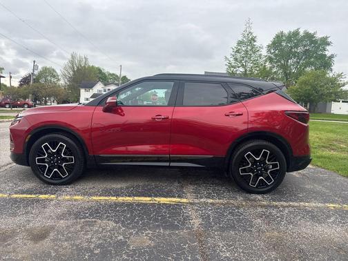 Cherry Red Tintcoat 2021 Chevrolet Blazer RS