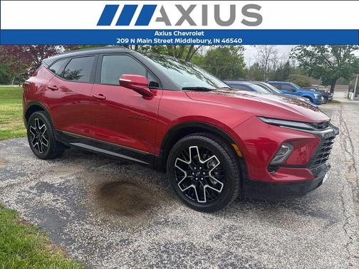 Cherry Red Tintcoat 2021 Chevrolet Blazer RS