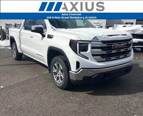 Summit White 2022 GMC Sierra 1500 SLE