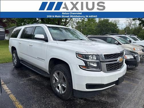 Summit White 2018 Chevrolet Suburban LT