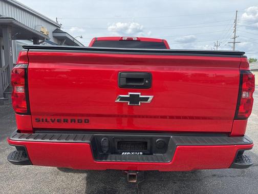 Red Hot 2017 Chevrolet Silverado 1500 Custom