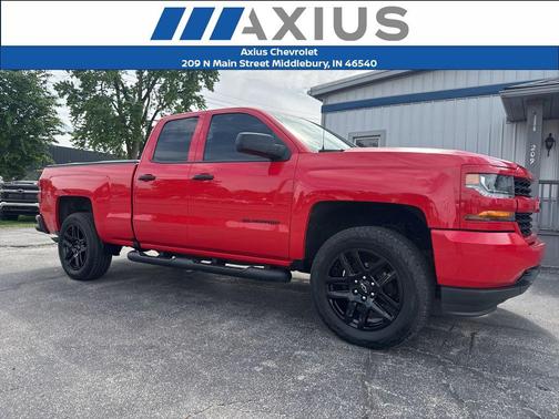 Red Hot 2017 Chevrolet Silverado 1500 Custom