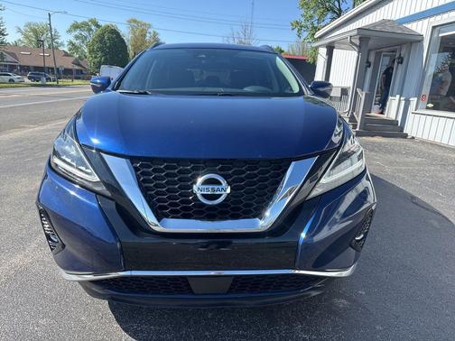 Deep Blue Pearl 2021 Nissan Murano SV Intelligent AWD