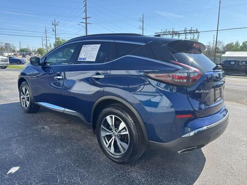 Deep Blue Pearl 2021 Nissan Murano SV Intelligent AWD