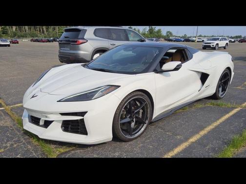 Arctic White 2024 Chevrolet Corvette E-Ray RWD Convertible 3LZ